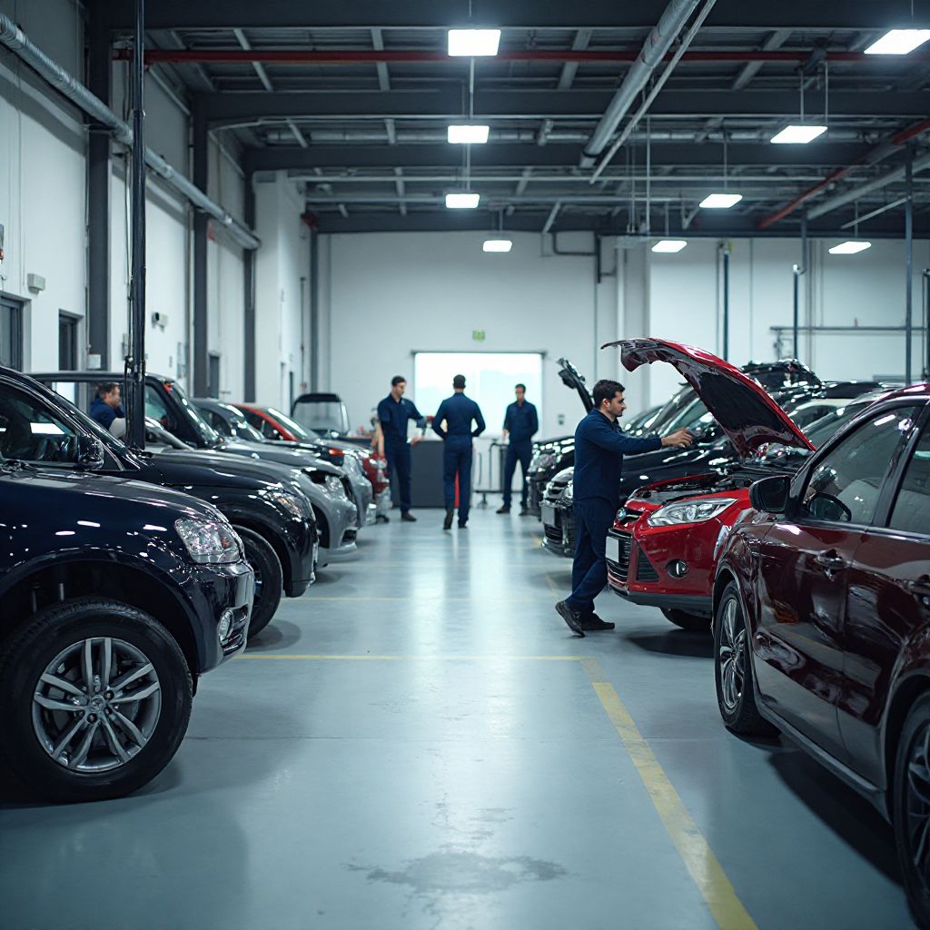 Centro de mantenimiento y cuidado vehicular