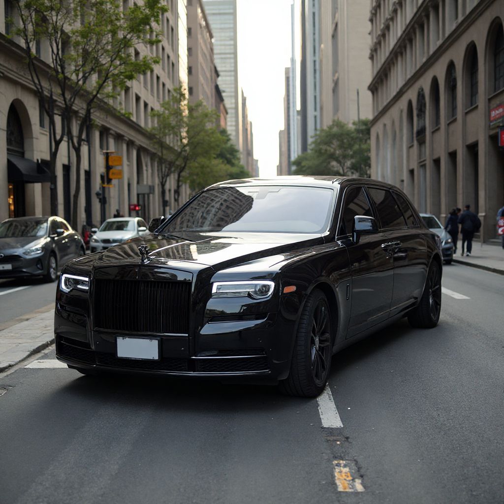 Auto ejecutivo para trabajo