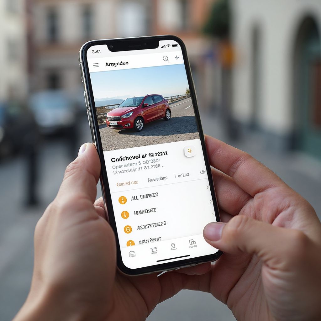 Aplicación móvil de alquiler